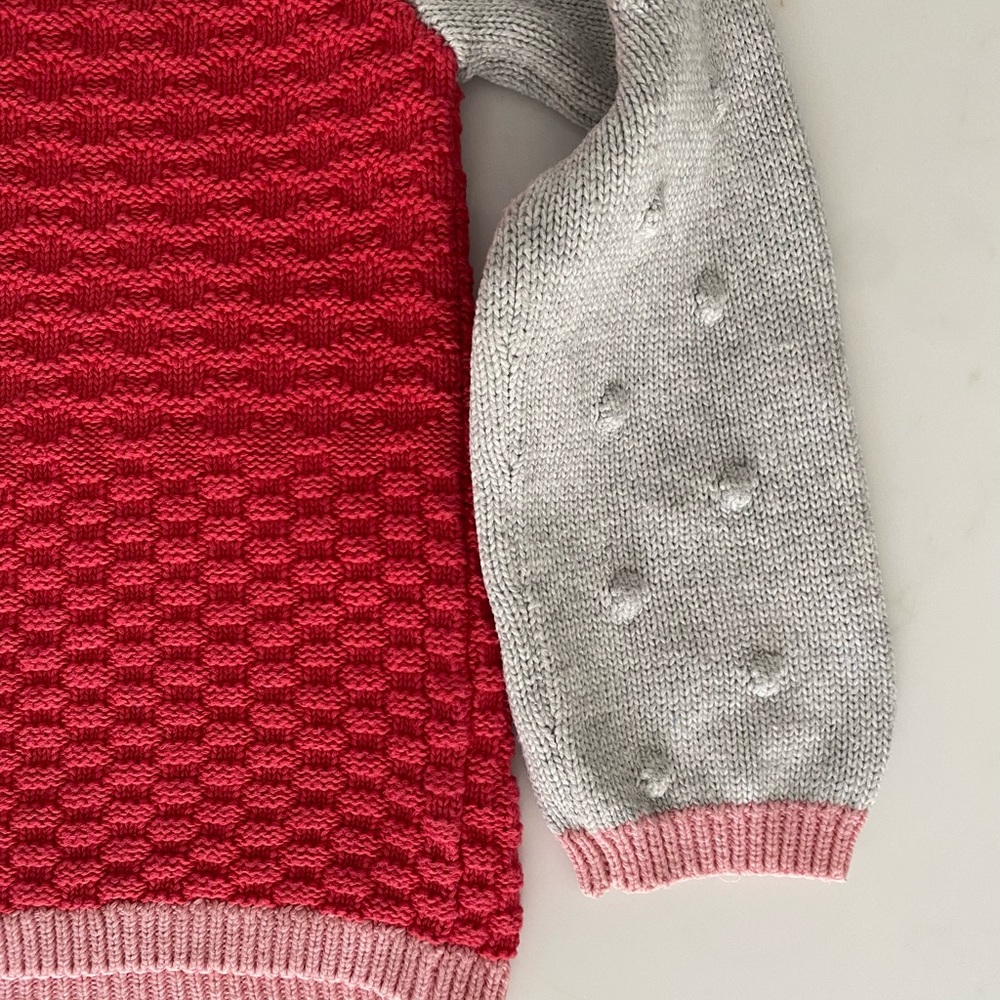 ❤️100% Cotton❤️Colorblock Cardigan - Picture 5 of 9
